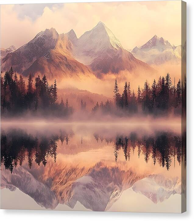 Mystic Mirror - Canvas Print