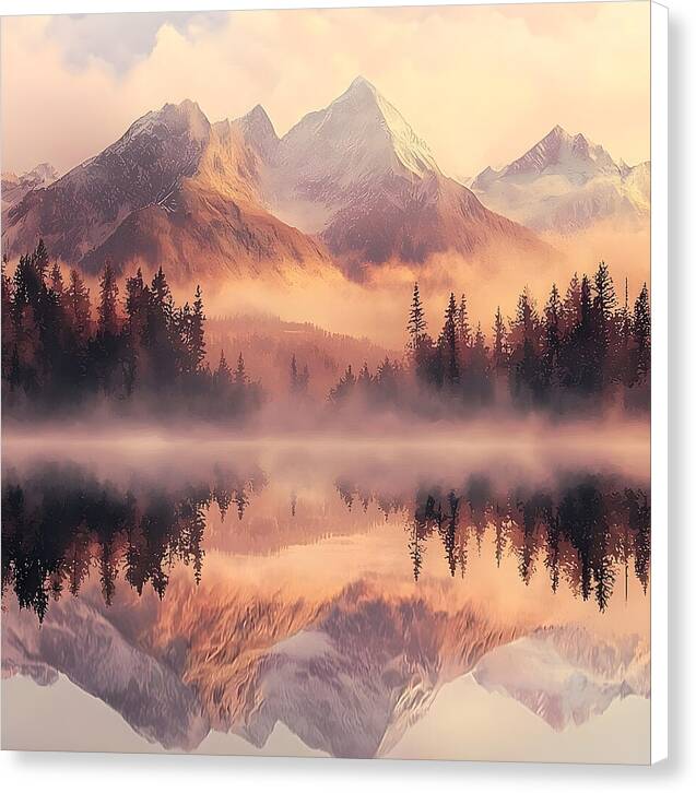 Mystic Mirror - Canvas Print