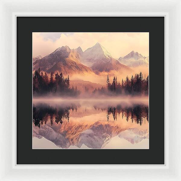 Mystic Mirror - Framed Print