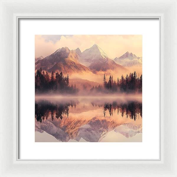 Mystic Mirror - Framed Print