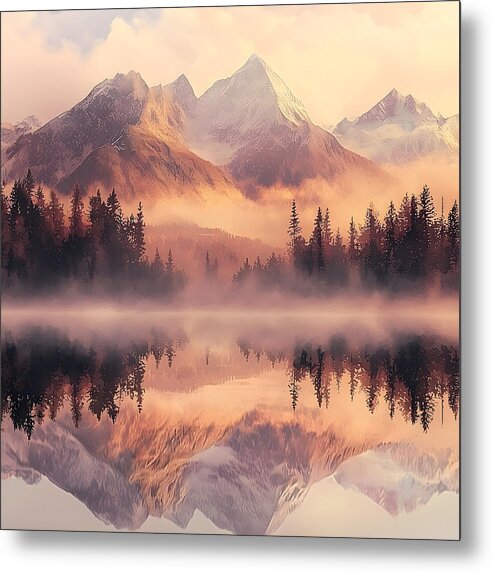 Mystic Mirror - Metal Print