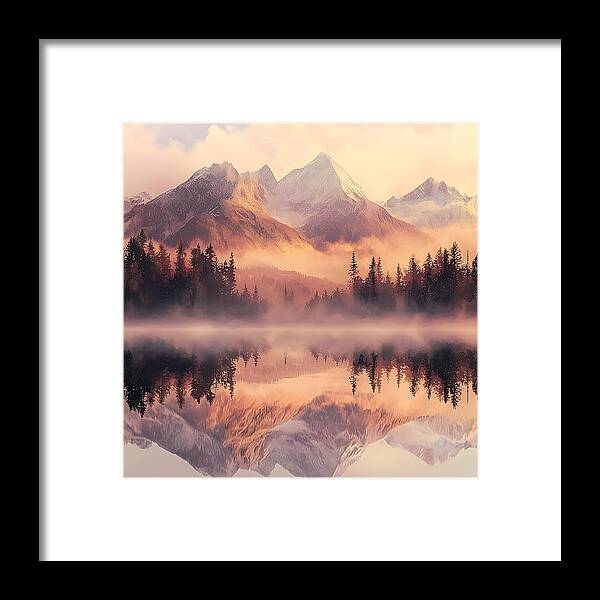 Mystic Mirror - Framed Print