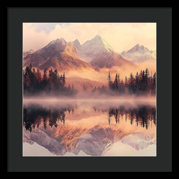 Mystic Mirror - Framed Print