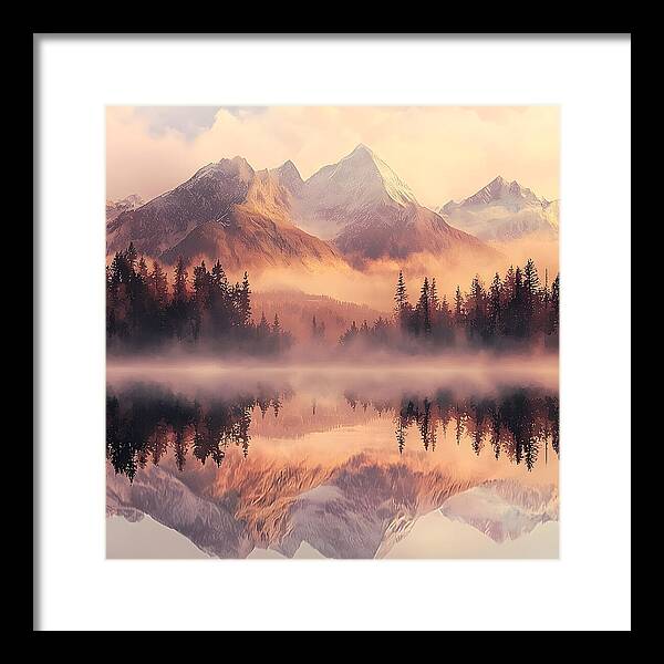 Mystic Mirror - Framed Print