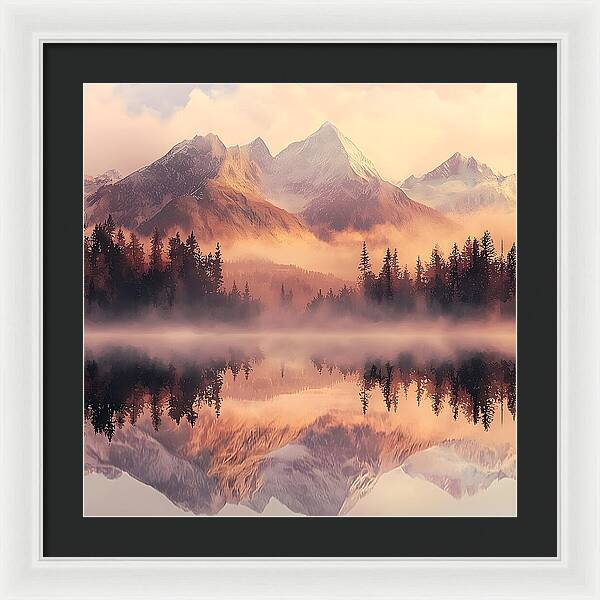 Mystic Mirror - Framed Print