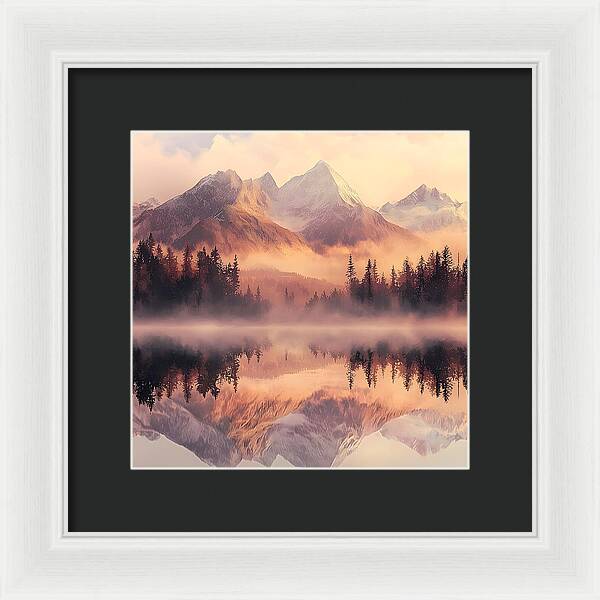 Mystic Mirror - Framed Print