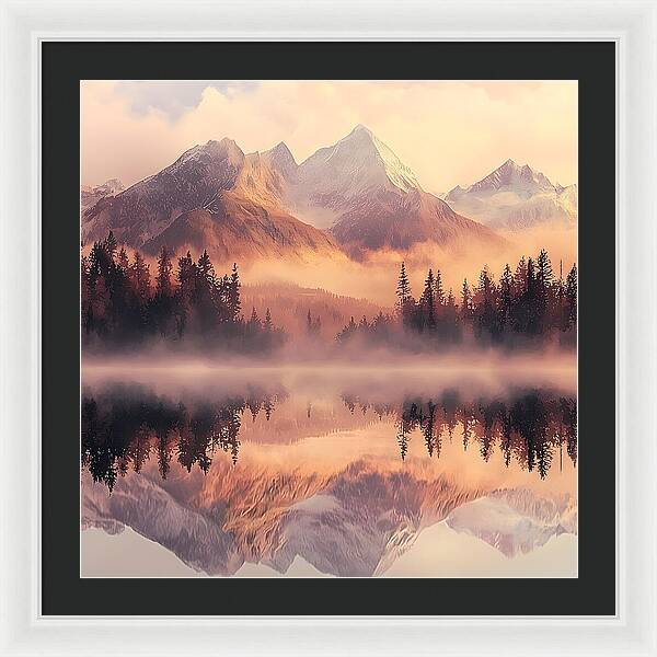 Mystic Mirror - Framed Print