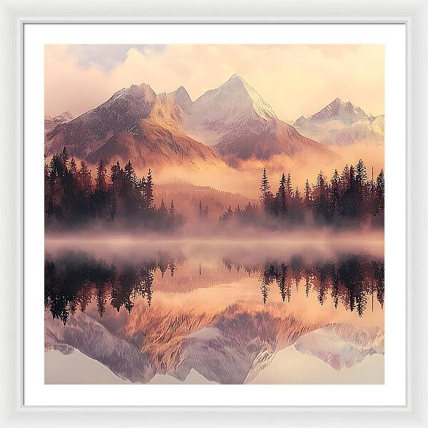 Mystic Mirror - Framed Print