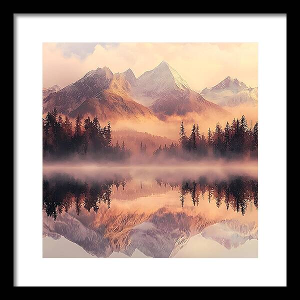 Mystic Mirror - Framed Print