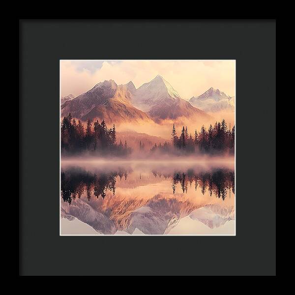 Mystic Mirror - Framed Print