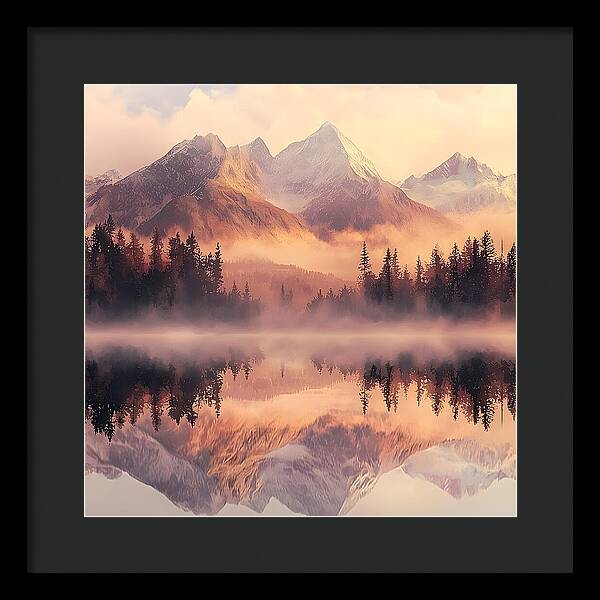 Mystic Mirror - Framed Print