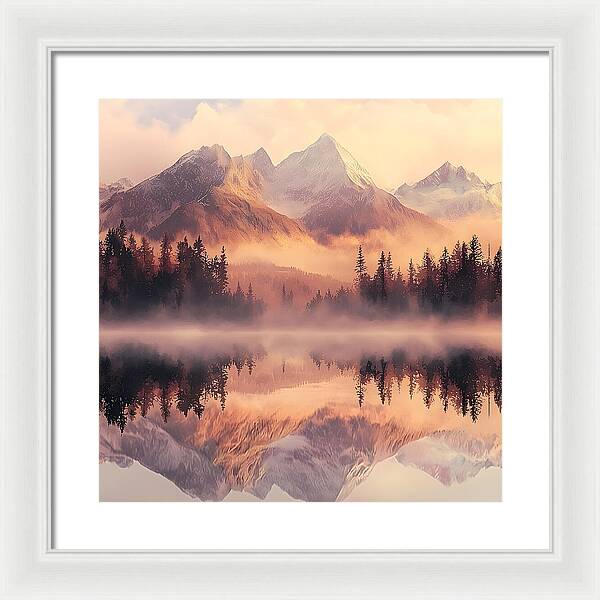 Mystic Mirror - Framed Print