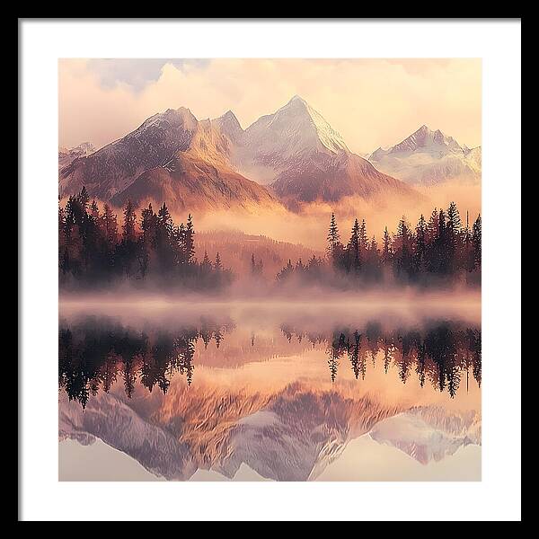 Mystic Mirror - Framed Print