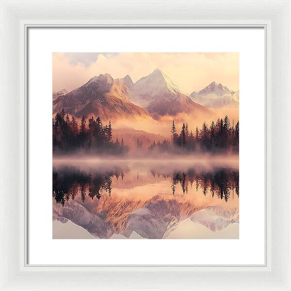 Mystic Mirror - Framed Print