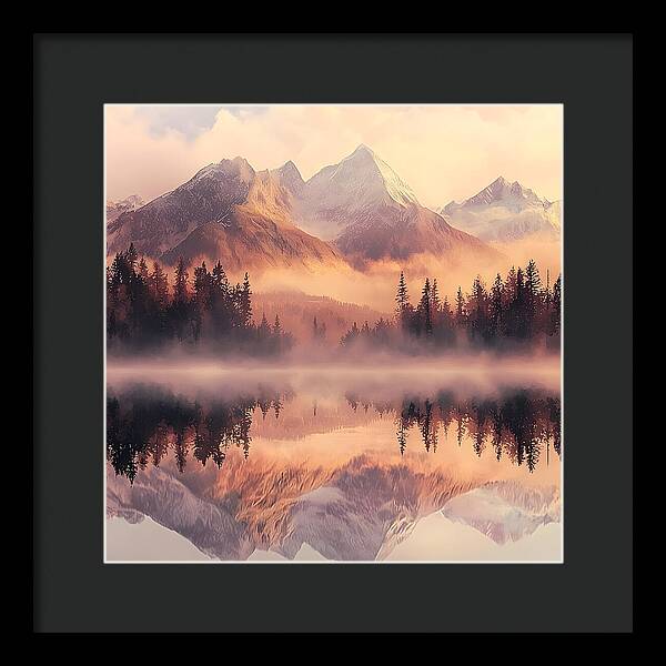 Mystic Mirror - Framed Print