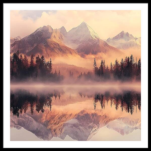 Mystic Mirror - Framed Print