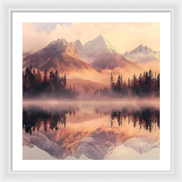 Mystic Mirror - Framed Print