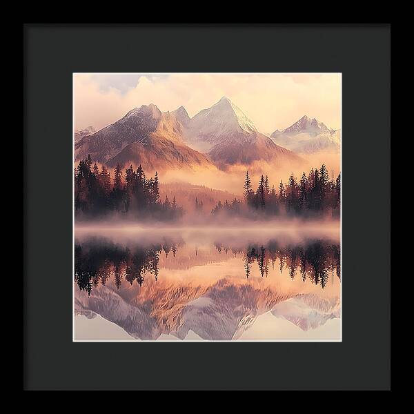 Mystic Mirror - Framed Print