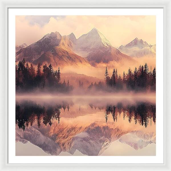 Mystic Mirror - Framed Print