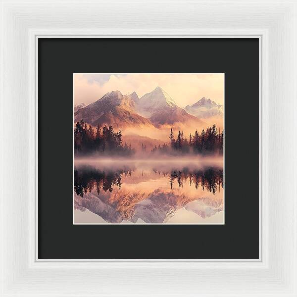 Mystic Mirror - Framed Print