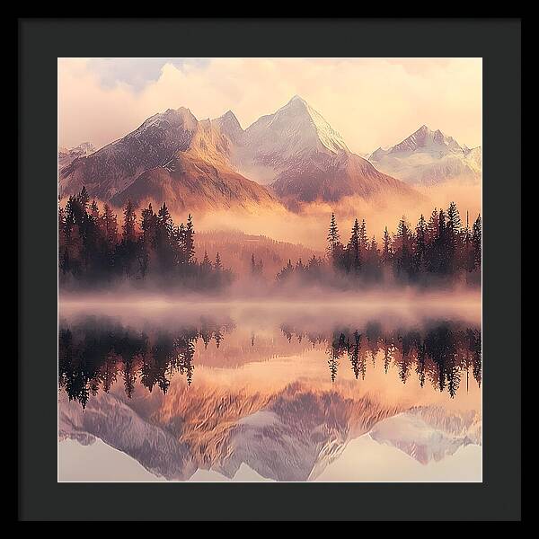 Mystic Mirror - Framed Print