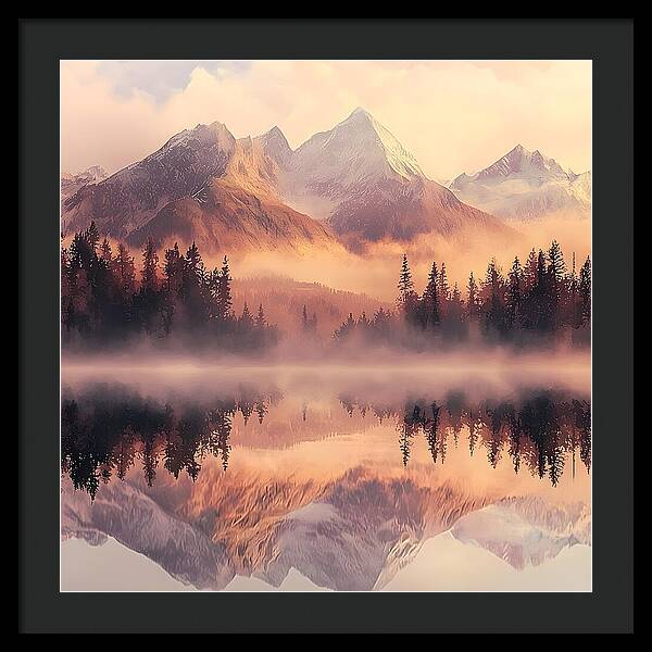 Mystic Mirror - Framed Print