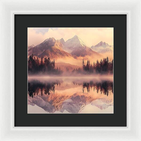 Mystic Mirror - Framed Print