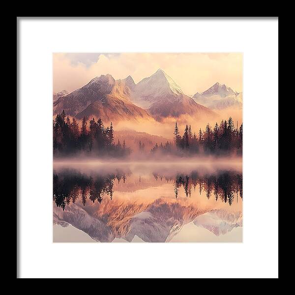 Mystic Mirror - Framed Print