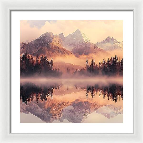 Mystic Mirror - Framed Print