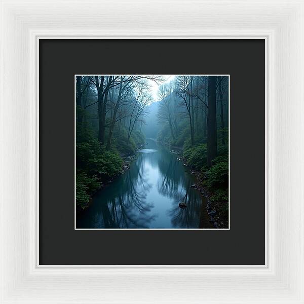 Mystic Stream - Framed Print