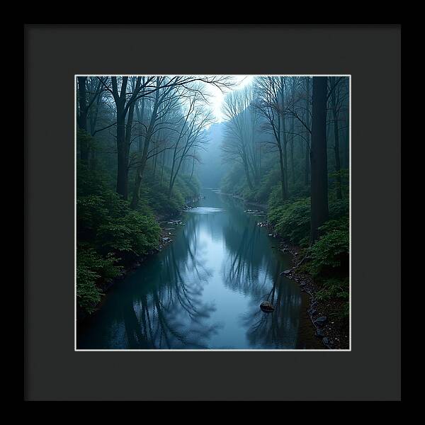 Mystic Stream - Framed Print