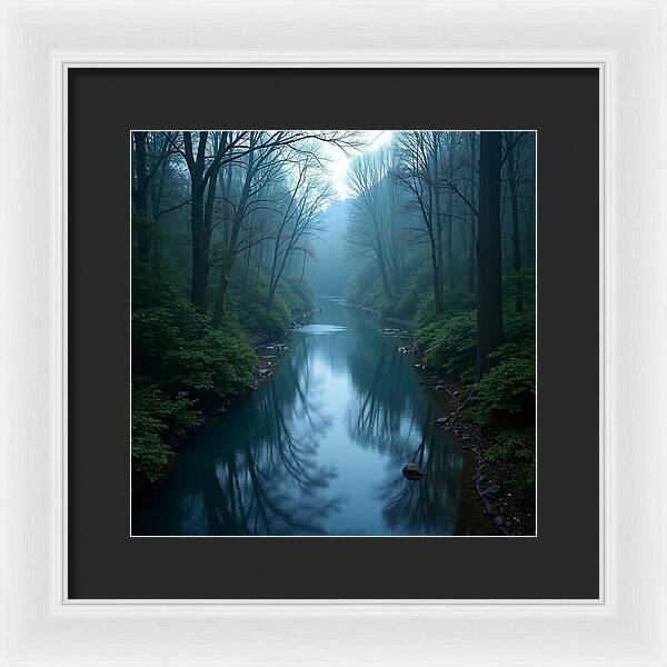 Mystic Stream - Framed Print