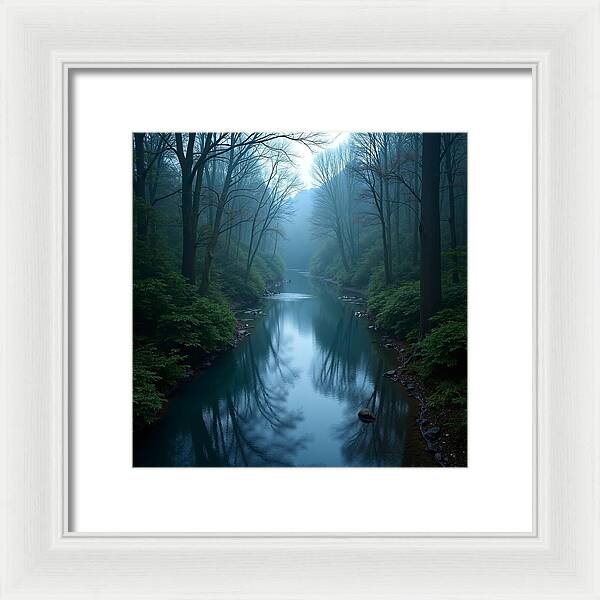 Mystic Stream - Framed Print