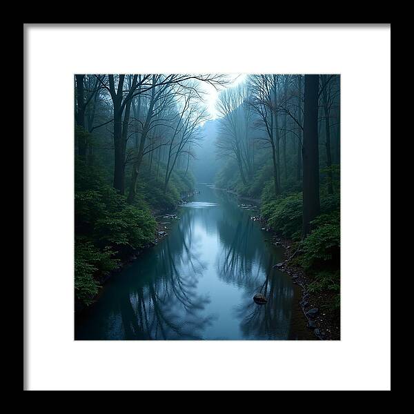 Mystic Stream - Framed Print