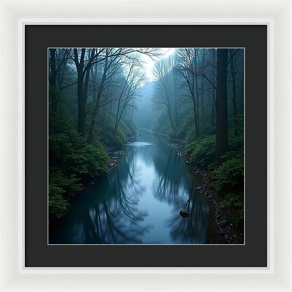 Mystic Stream - Framed Print