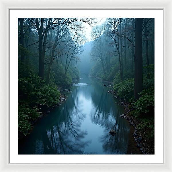 Mystic Stream - Framed Print