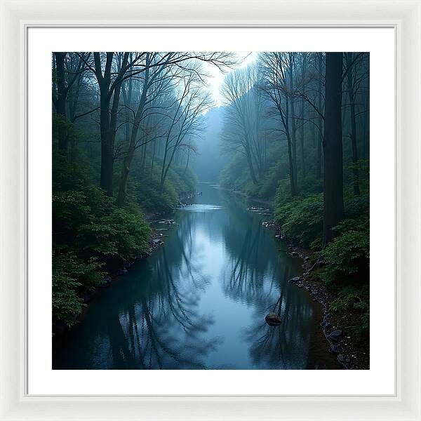 Mystic Stream - Framed Print