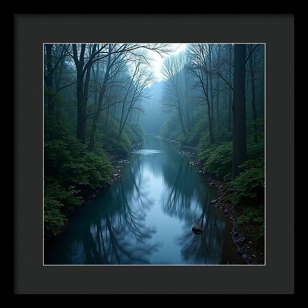 Mystic Stream - Framed Print