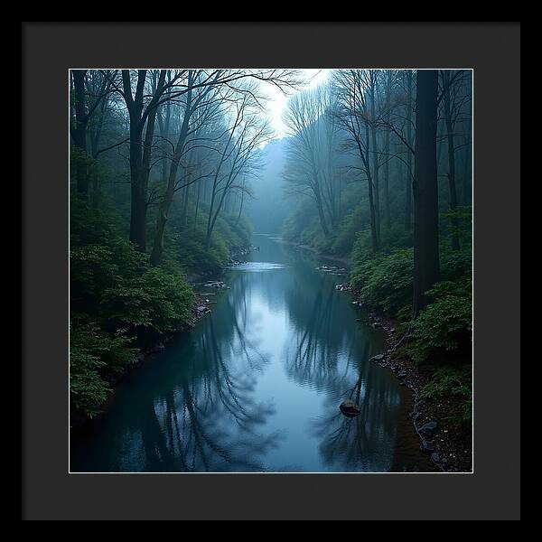 Mystic Stream - Framed Print