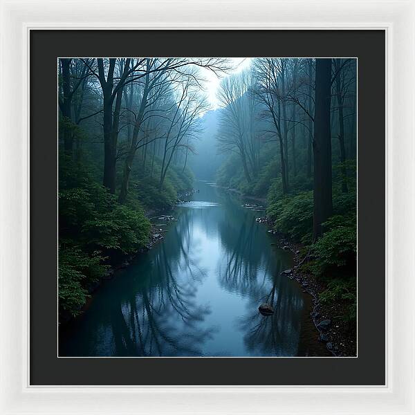 Mystic Stream - Framed Print