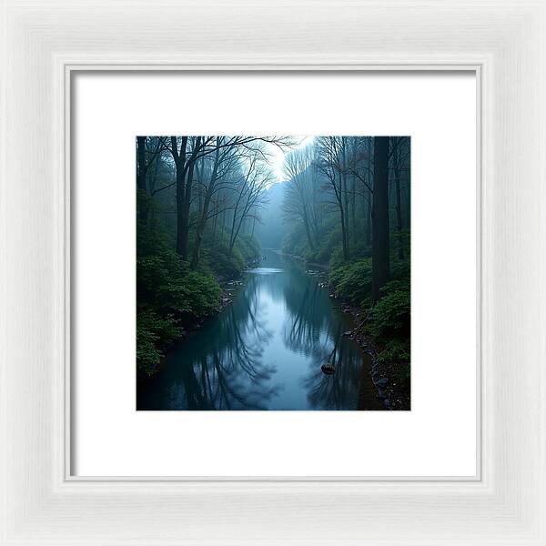 Mystic Stream - Framed Print