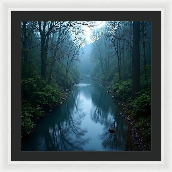 Mystic Stream - Framed Print