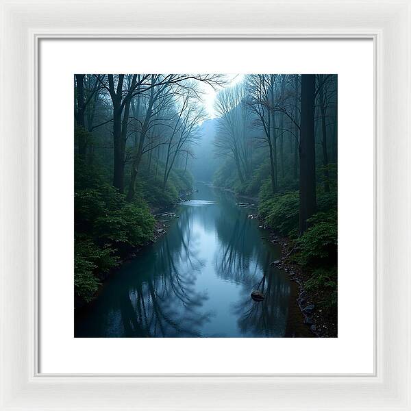 Mystic Stream - Framed Print