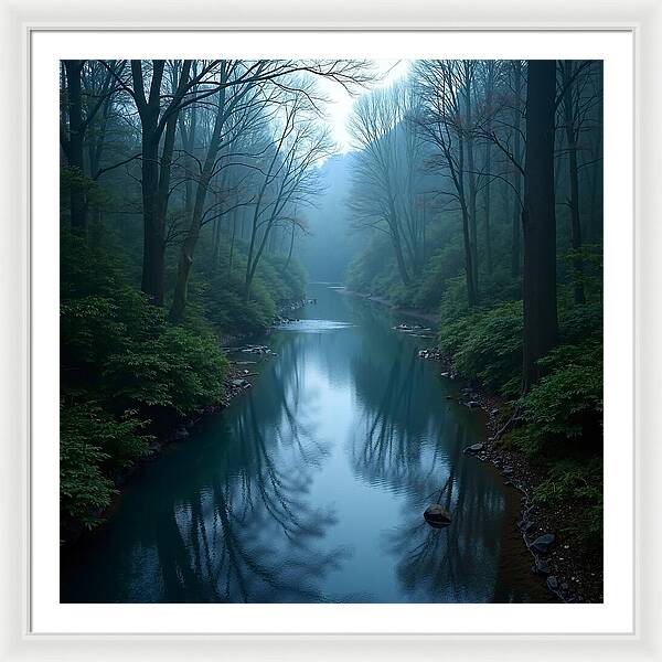 Mystic Stream - Framed Print