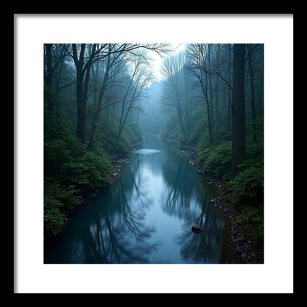 Mystic Stream - Framed Print