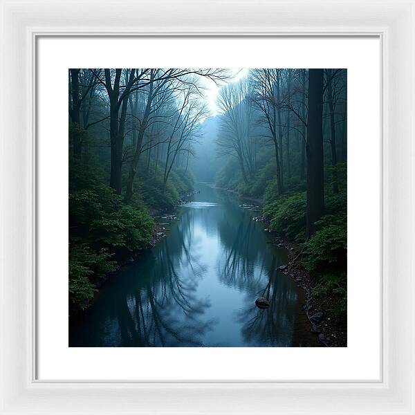 Mystic Stream - Framed Print