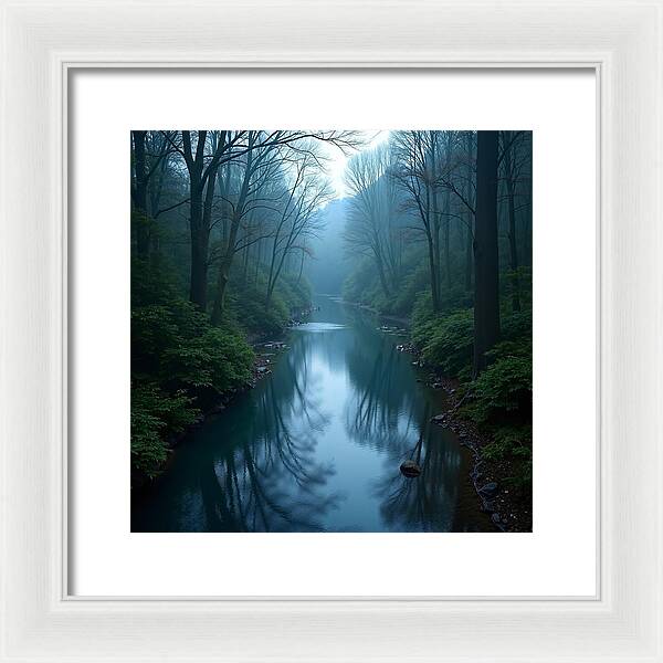 Mystic Stream - Framed Print