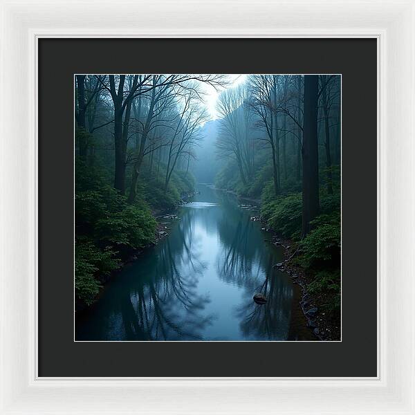 Mystic Stream - Framed Print