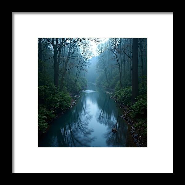 Mystic Stream - Framed Print