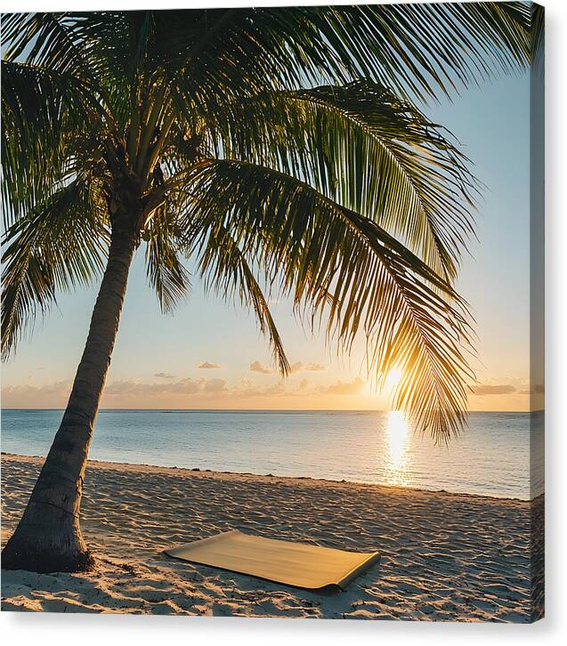 Palm and Peace - Canvas Print